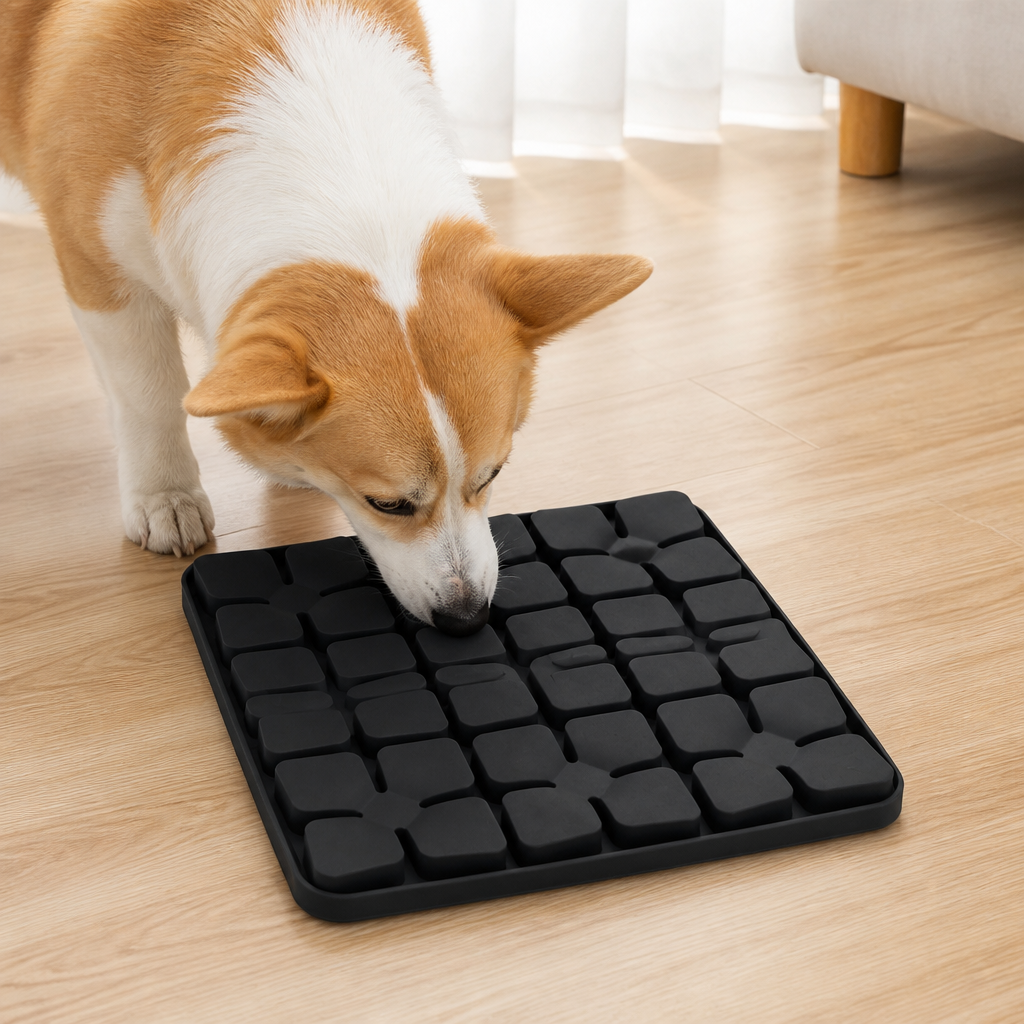 Ortekor Silicone Suction-Cup Slow-Feeder Snuffle Mat