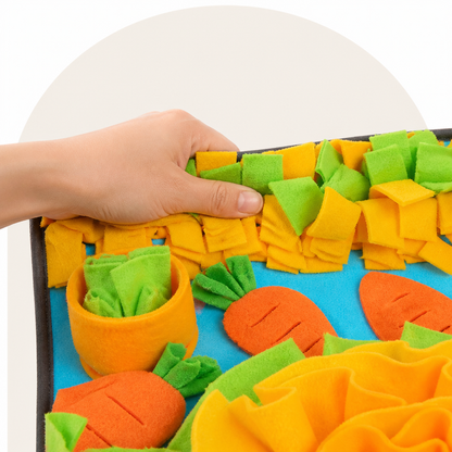 Ortekor Slow-Feeder & Washable Snuffle Mat