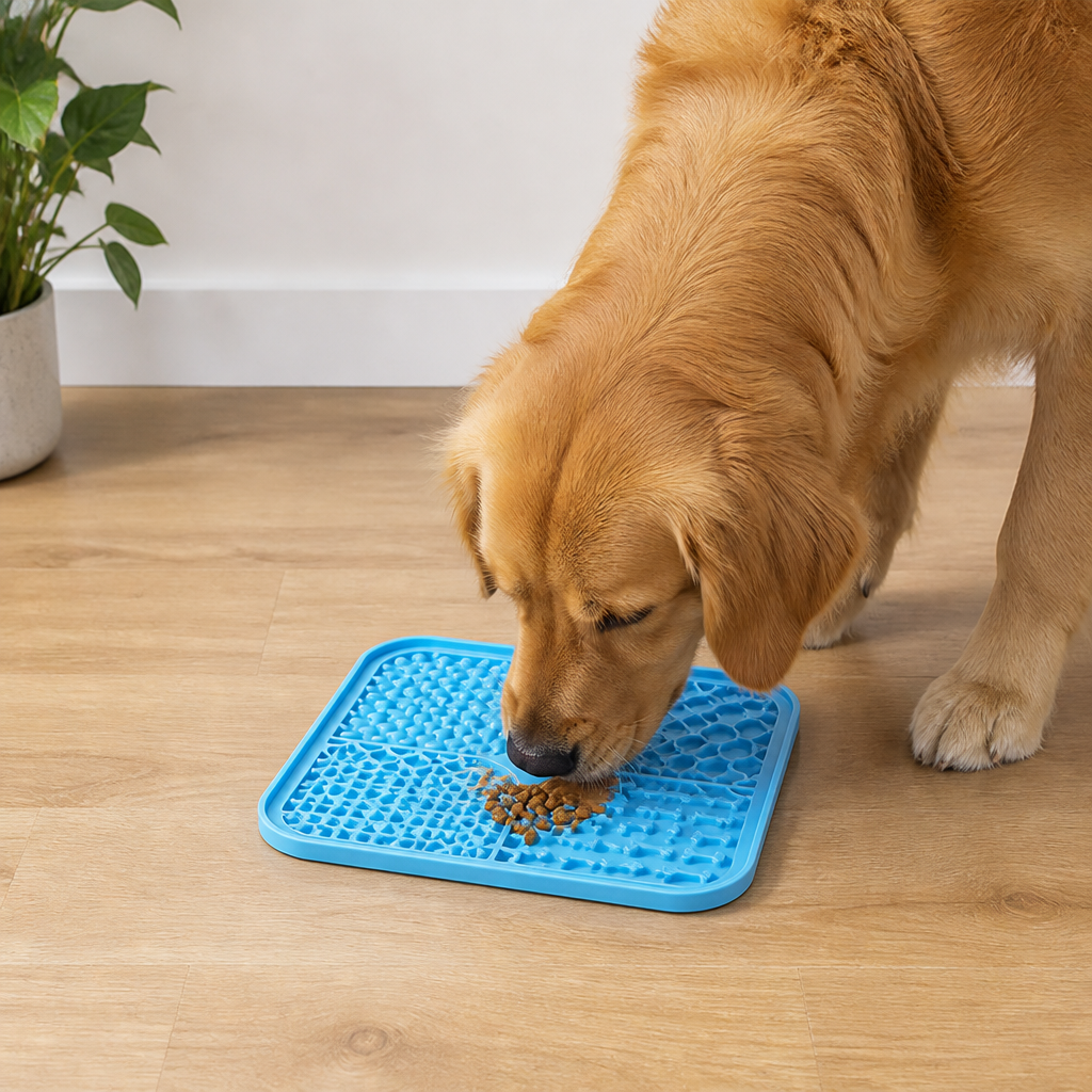 Ortekor Slow-Feeding Food-Grade Silicone Lick Mat