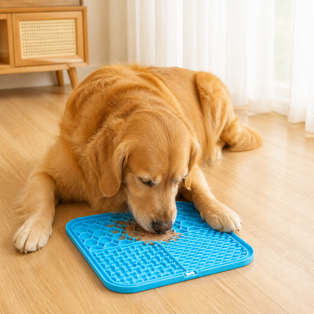 Ortekor Slow-Feeding Food-Grade Silicone Lick Mat