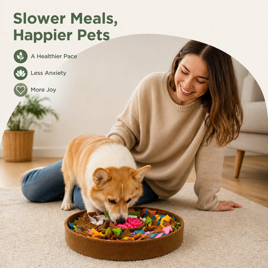 Ortekor Slow-Feeding & Stress-Relief Snuffle Mat
