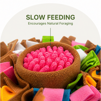 Ortekor Slow-Feeding & Washable Snuffle Mat