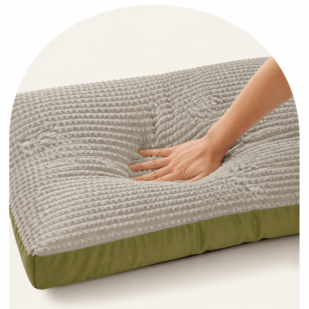 Ortekor Soft Fleece & Washable Dog Bed (Removable Cover)