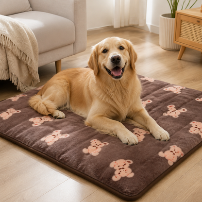 Ortekor Soft Fluffy Flannel Pet Blanket (Multiple Sizes & Patterns)