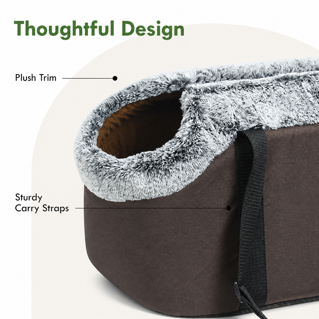 Ortekor Soft-Sided & Adjustable Inner Pad Travel Carrier