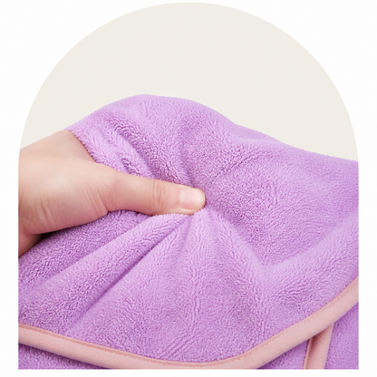Ortekor Super-Absorbent Microfiber Hooded Dog Bathrobe