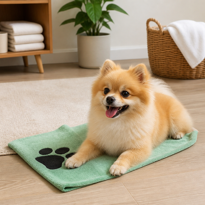 Ortekor Super Absorbent Quick-Dry Microfiber Pet Towel