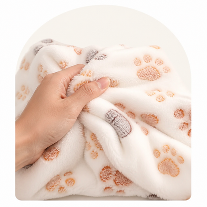 Ortekor Thermal Plush Coral Fleece Pet Blanket