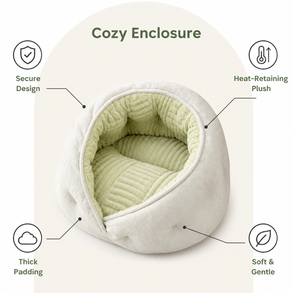 Ortekor Thickened Warm All-Season Dog Bed