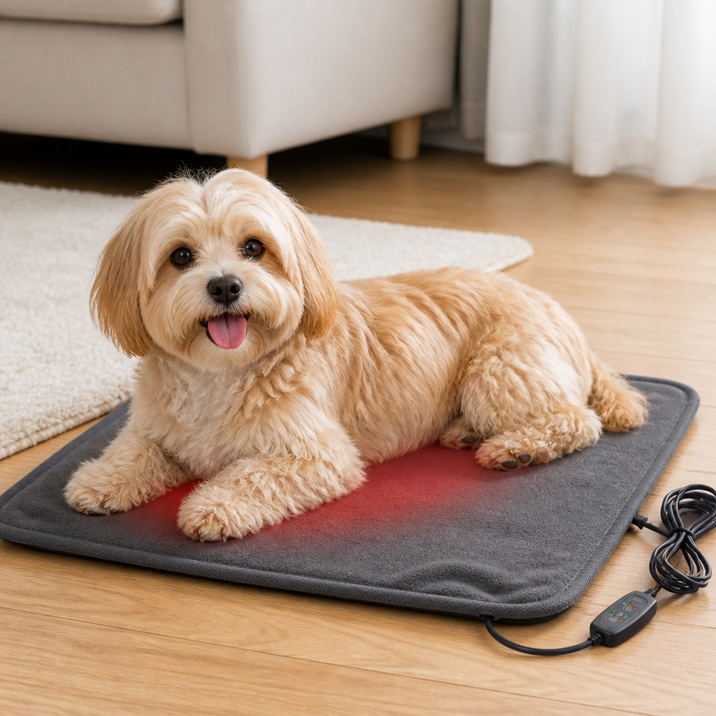Ortekor USB Heated & Self-Warming Pet Mat (Machine-Washable Cover)
