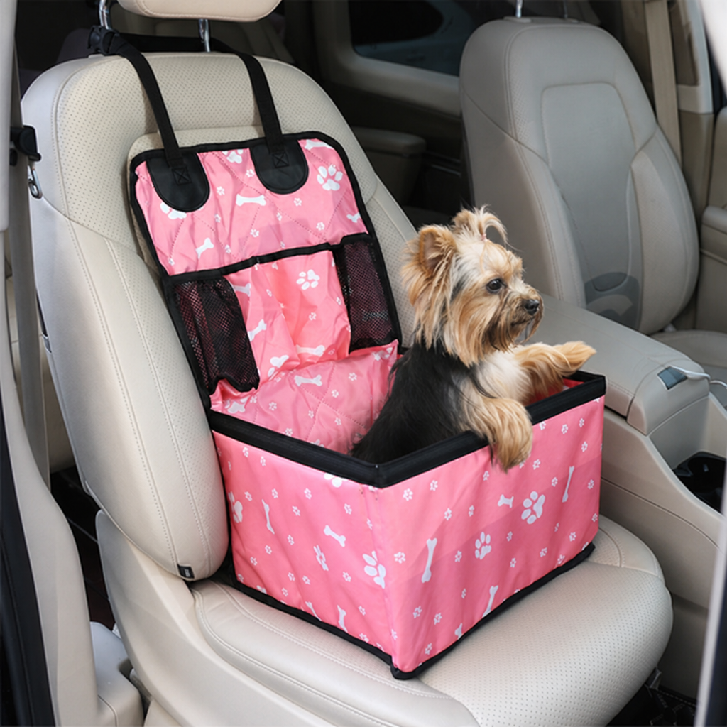 Ortekor Universal Non-Slip & Storage Pocket Dog Car Seat Cover