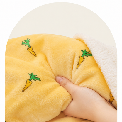 Ortekor Warm & Soft Flannel Pet Blanket (Machine Washable)