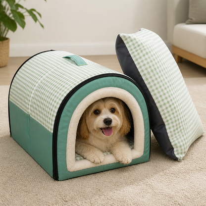 Ortekor Warm & Windproof Foldable Dog Bed