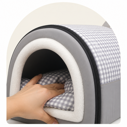 Ortekor Warm & Windproof Foldable Dog Bed