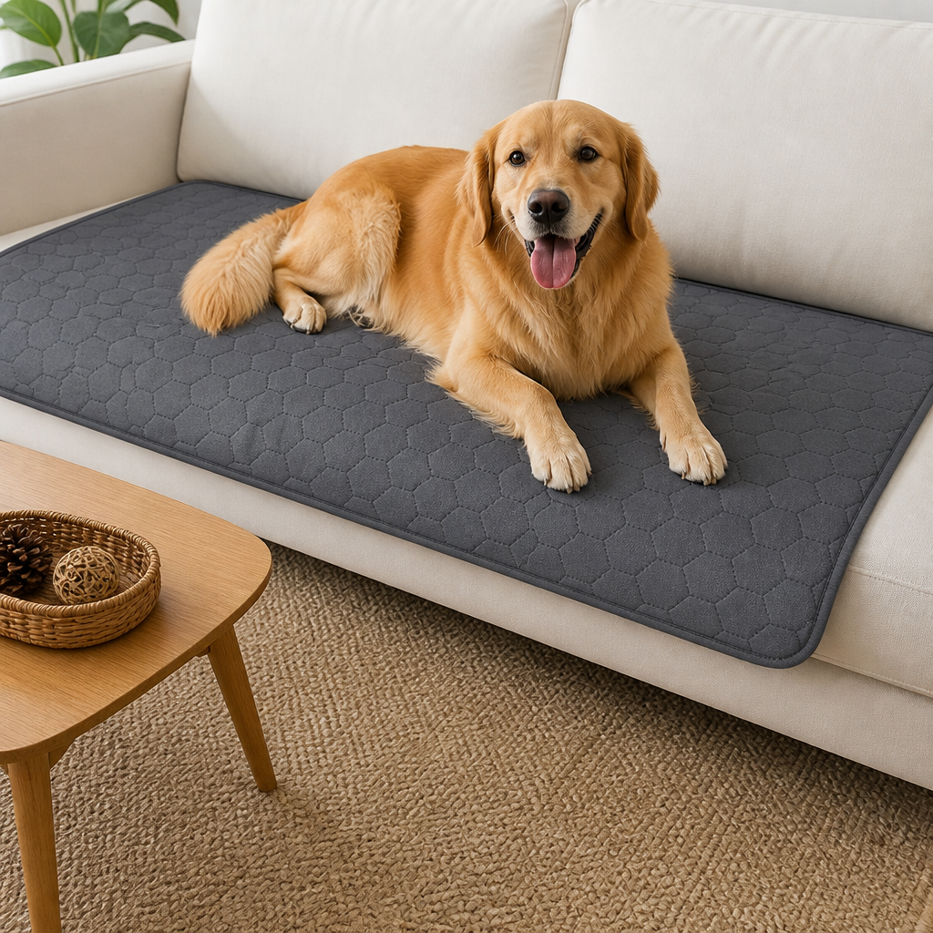Ortekor Water-Repellent & Anti-Slip Hair-Resistant Sofa Mat Cover