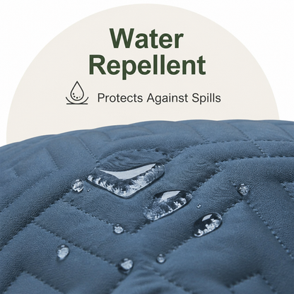 Ortekor Water-Repellent Quilted Sofa Cover (Anti-Slip Straps)