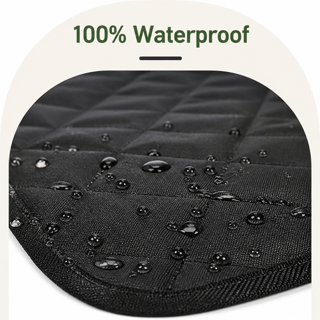 Ortekor Waterproof & Anti-Slip 600D Oxford Car Seat Cover