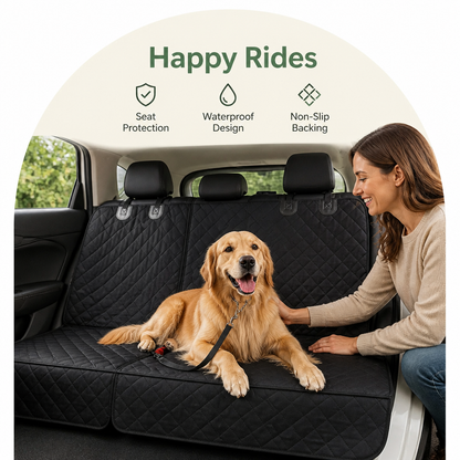 Ortekor Waterproof & Anti-Slip 600D Oxford Car Seat Cover