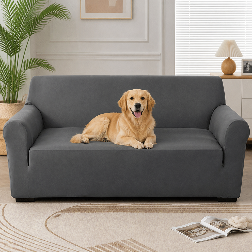 Ortekor Waterproof & Anti-Slip Stretch Sofa Slipcover (Universal Fit)