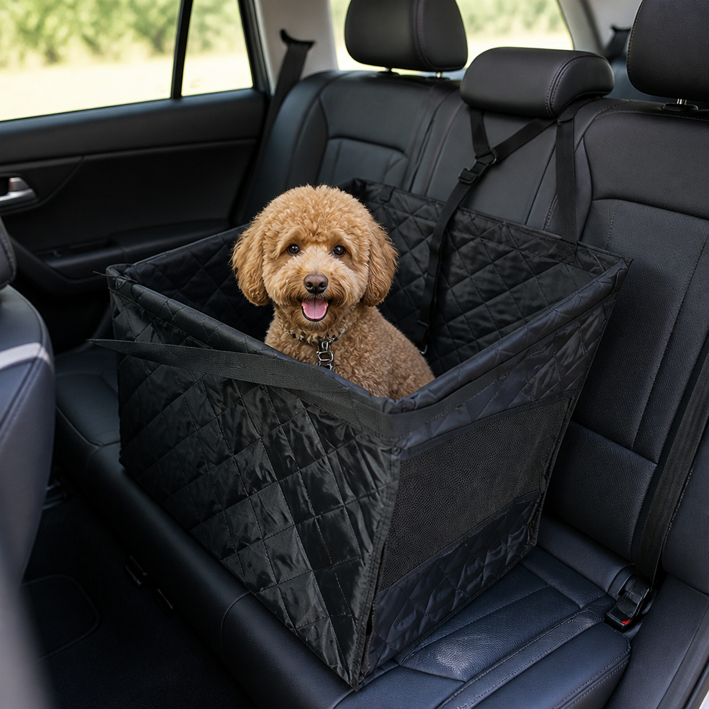 Ortekor Waterproof Foldable Mesh-Sided Car Seat Hammock