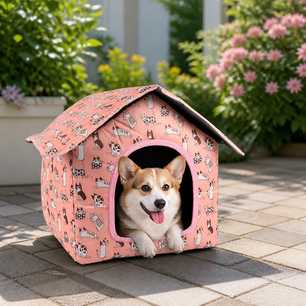 Ortekor Waterproof & Foldable Outdoor Pet House