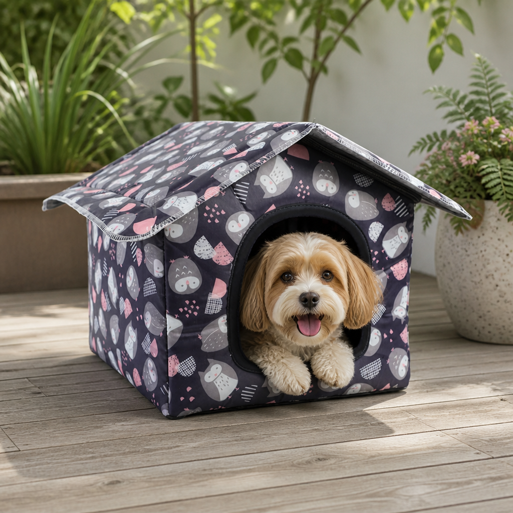 Ortekor Waterproof & Foldable Outdoor Pet House