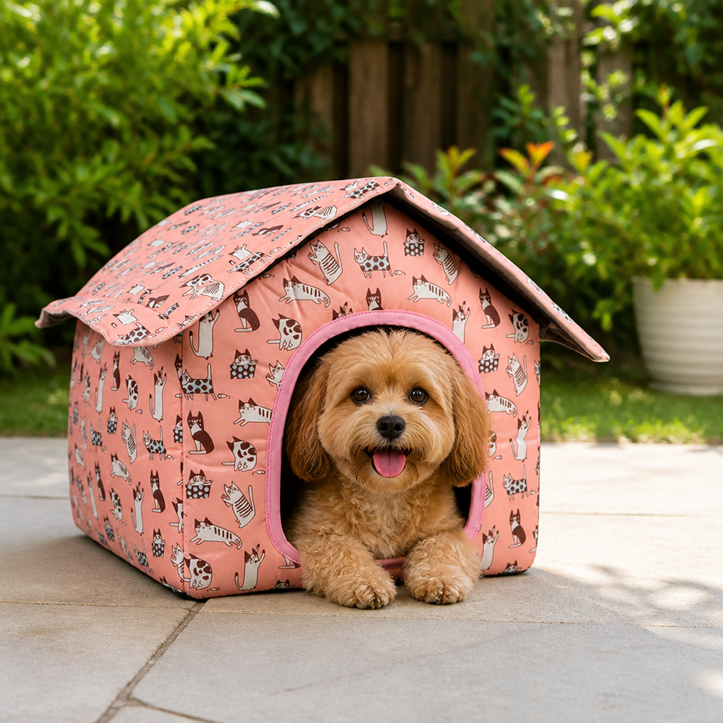 Ortekor Waterproof & Foldable Outdoor Pet House