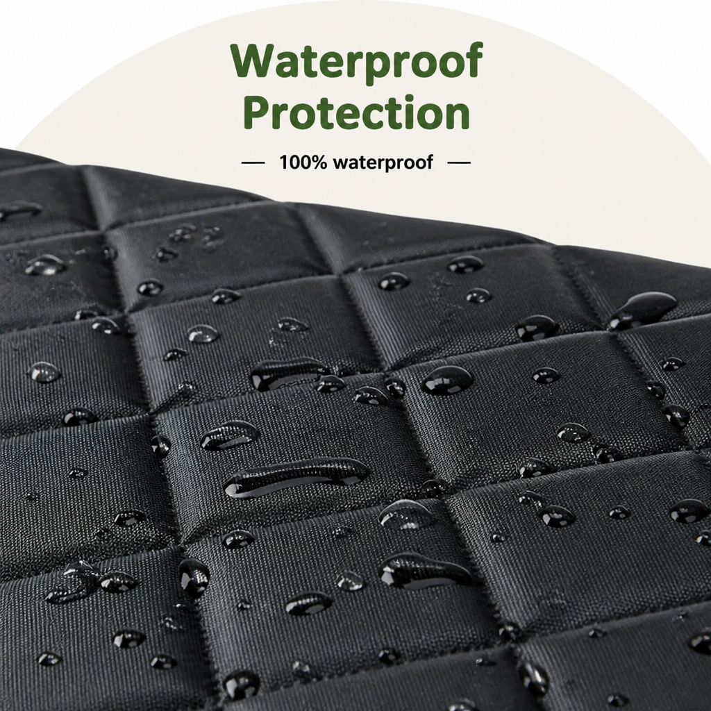 Ortekor Waterproof Hammock-Style Mesh Car Seat Cover (Side Zipper)