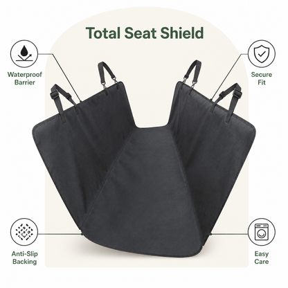 Ortekor Waterproof & Non-Slip Car Seat Hammock Cover (Universal Fit)
