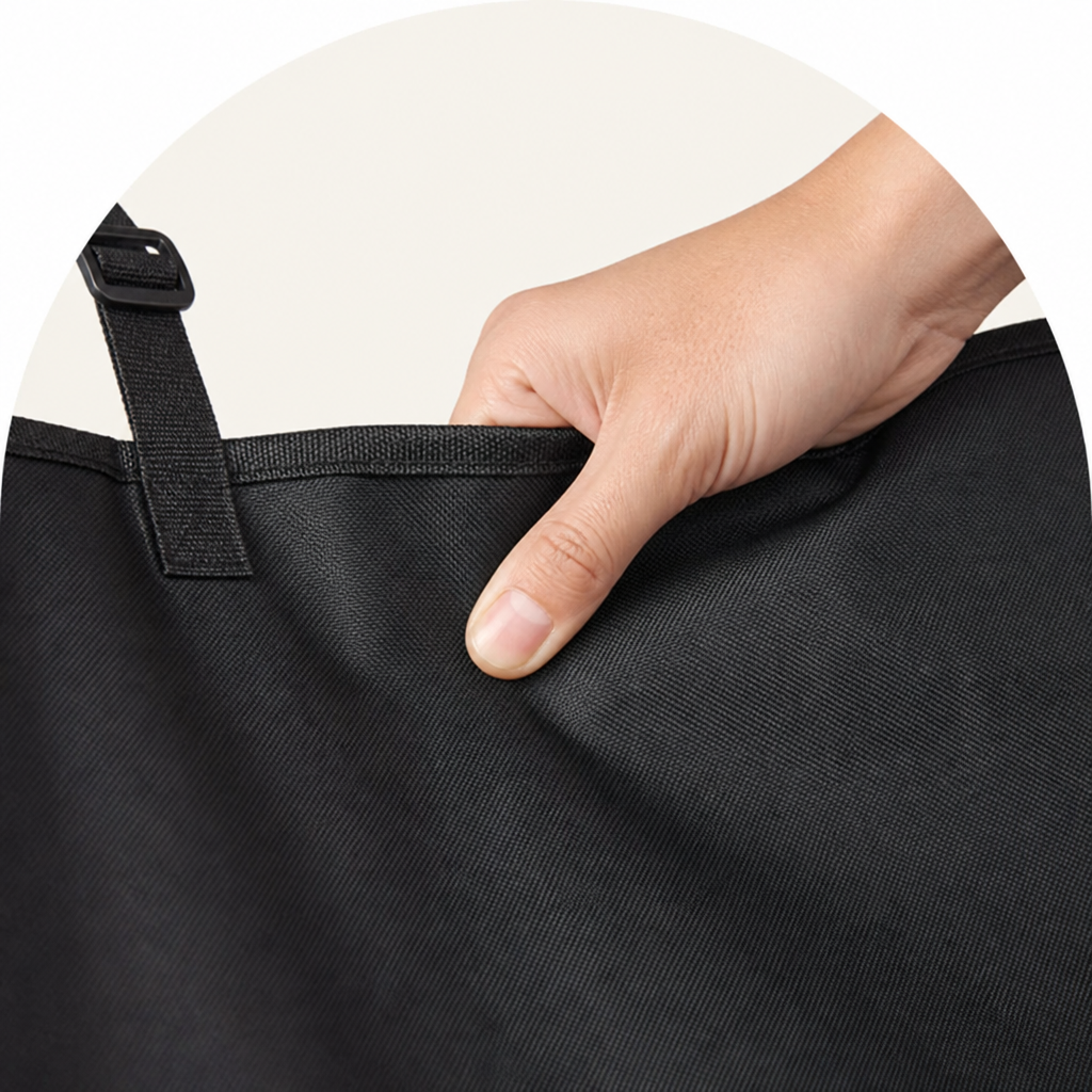 Ortekor Waterproof & Non-Slip Car Seat Hammock Cover (Universal Fit)