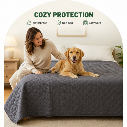 Ortekor Waterproof & Non-Slip Quilted Bed Protector