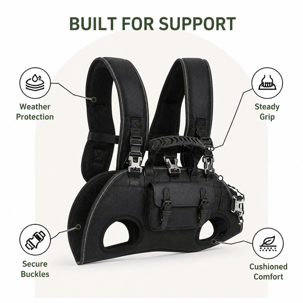 Ortekor Waterproof Oxford Full-Body Lift Harness