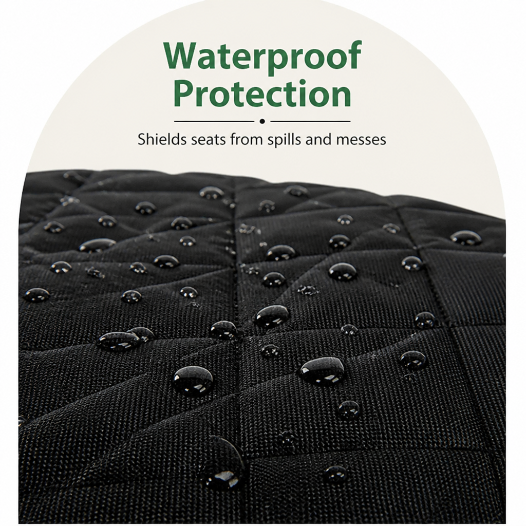 Ortekor Waterproof Padded Non-Slip Car Seat Cover (With Storage Bag)