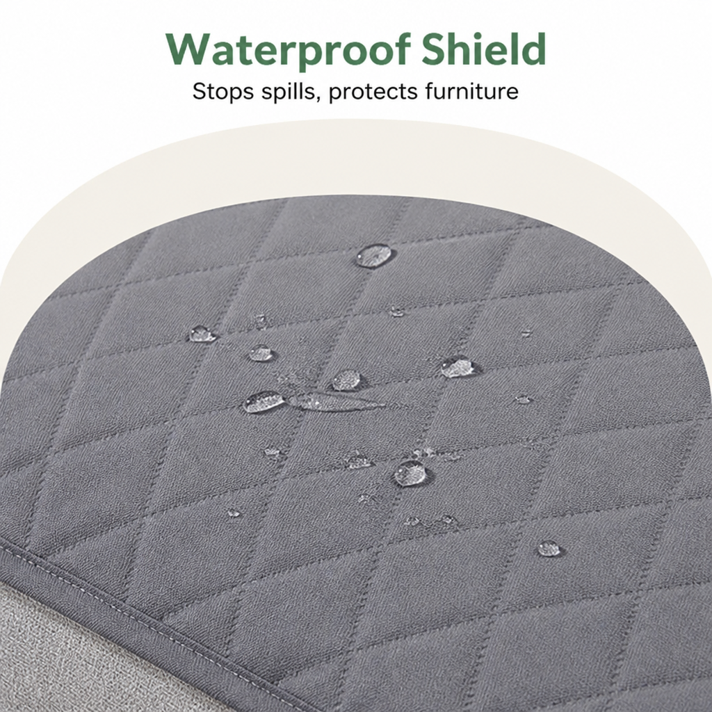 Ortekor Waterproof Quilted & Non-Slip Sofa Cover (Fitted)