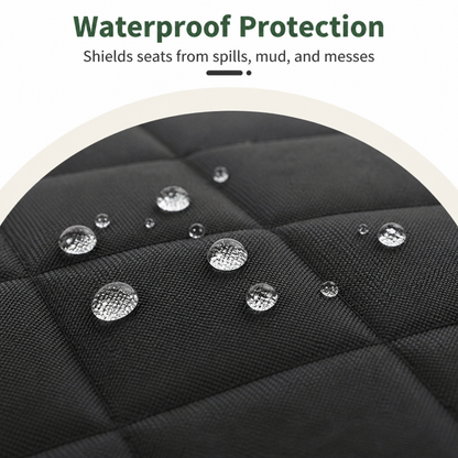 Ortekor Waterproof Quilted Oxford Non-Slip Car Seat Cover
