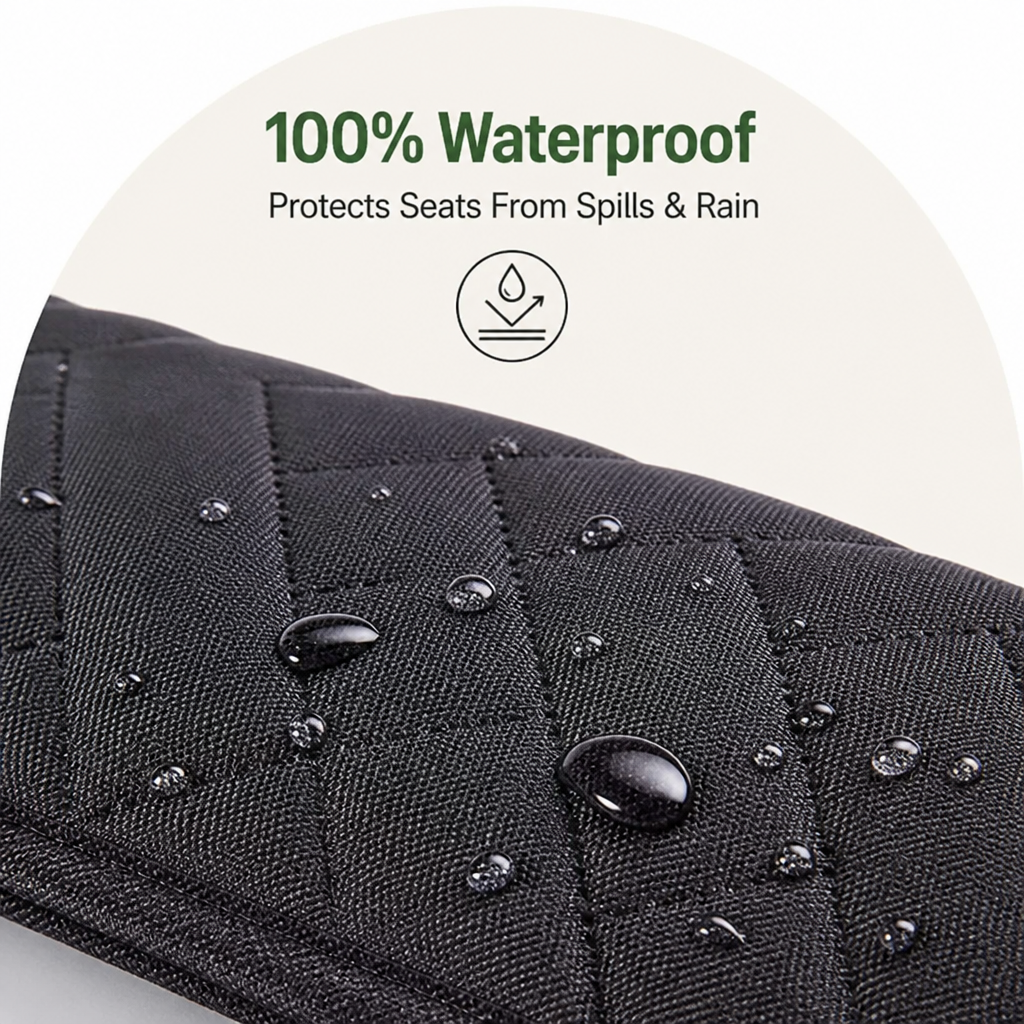Ortekor Waterproof & Scratch-Proof Hammock Car Seat Cover (Removable)