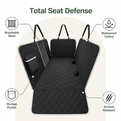Ortekor Waterproof Scratch-Resistant Backseat Cover