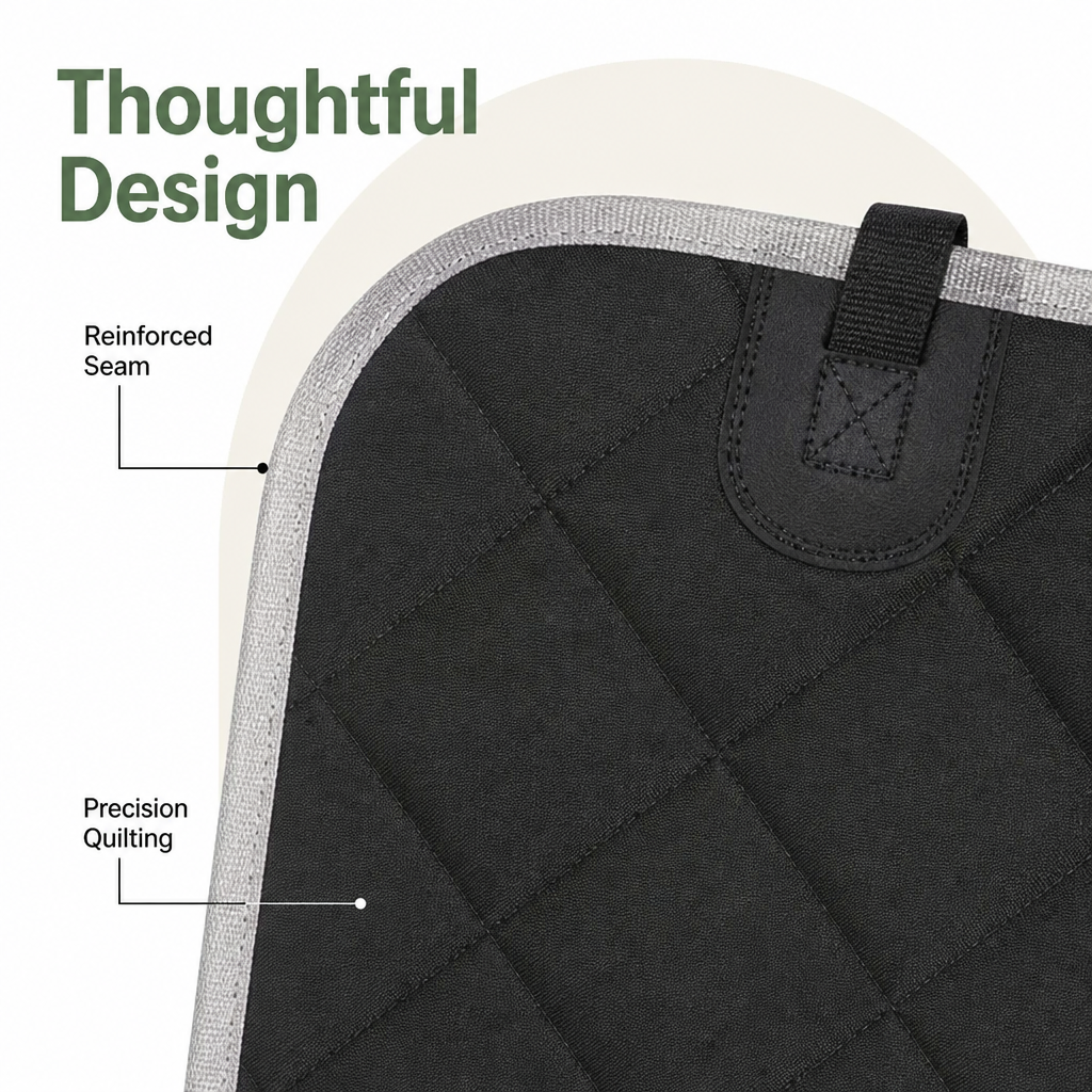 Ortekor Waterproof Scratch-Resistant Backseat Cover