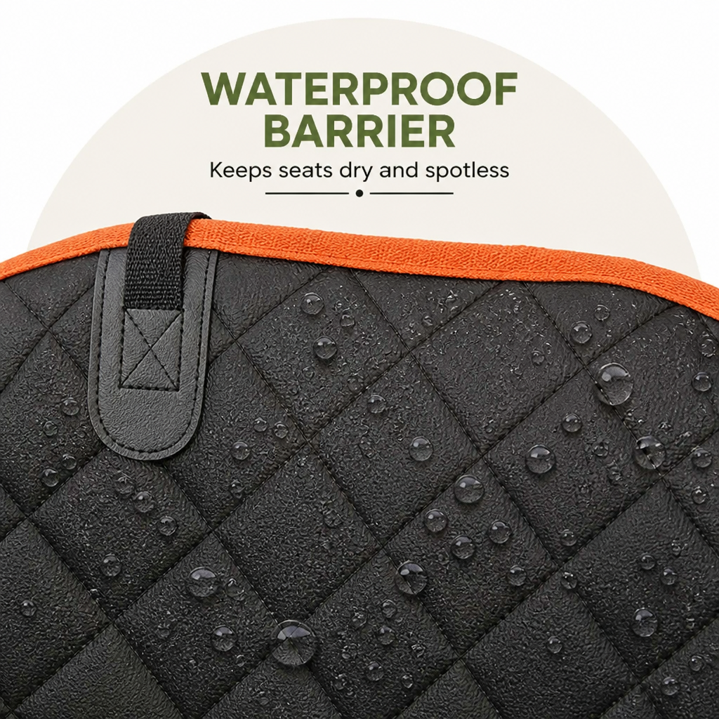 Ortekor Waterproof & Scratch-Resistant Hammock-Style Car Seat Cover