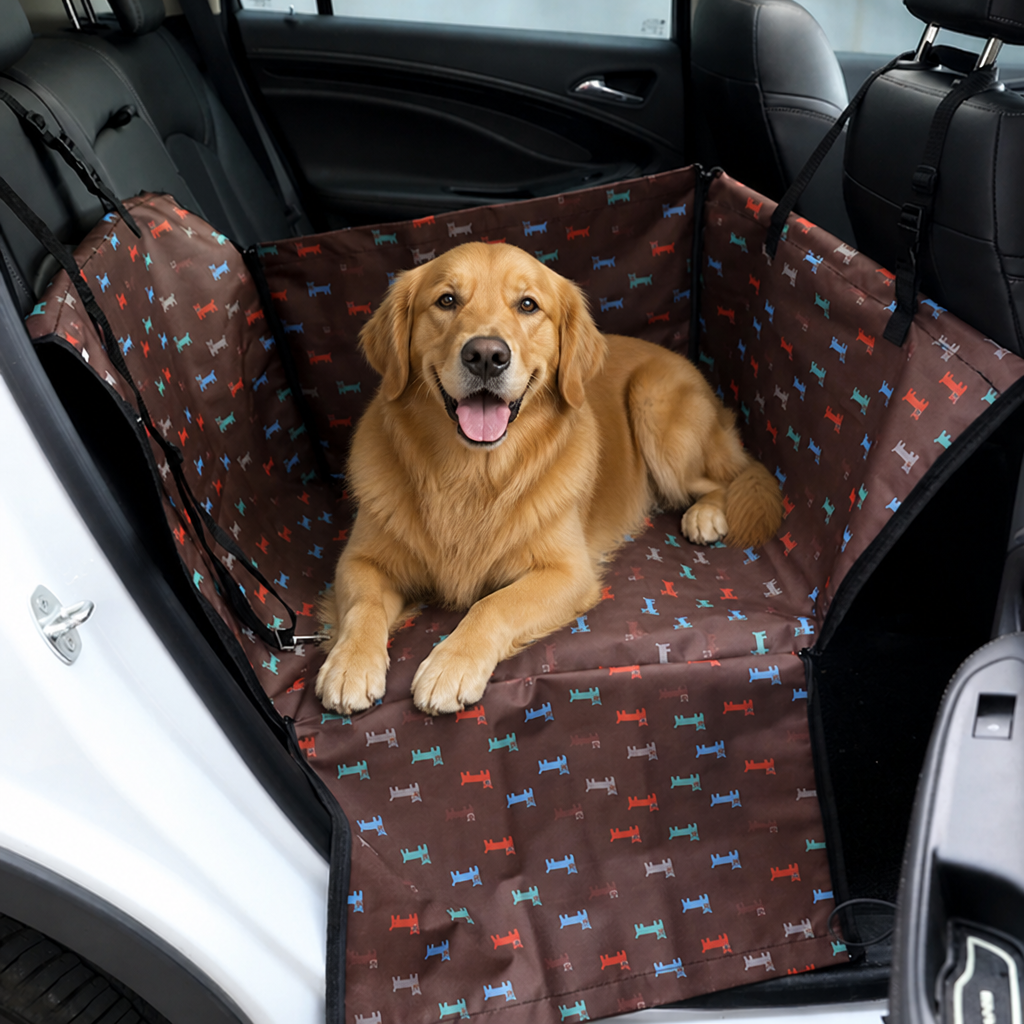 Ortekor Waterproof & Scratch-Resistant Oxford Hammock Car Seat Cover (Foldable)