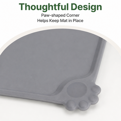 Ortekor Waterproof Silicone & Easy-Clean Pet Feeding Mat