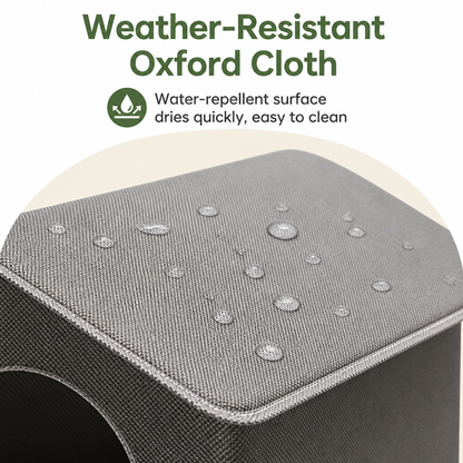 Ortekor Weather-Resistant Oxford Cloth Pet House (3 Sizes)