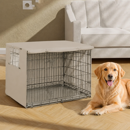 Ortekor Weatherproof Oxford Fabric & Mesh Windows Crate Cover