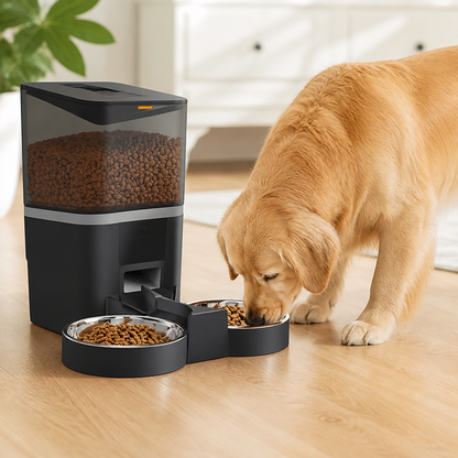 Ortekor WiFi App Control & Stainless Steel Bowl Pet Feeder