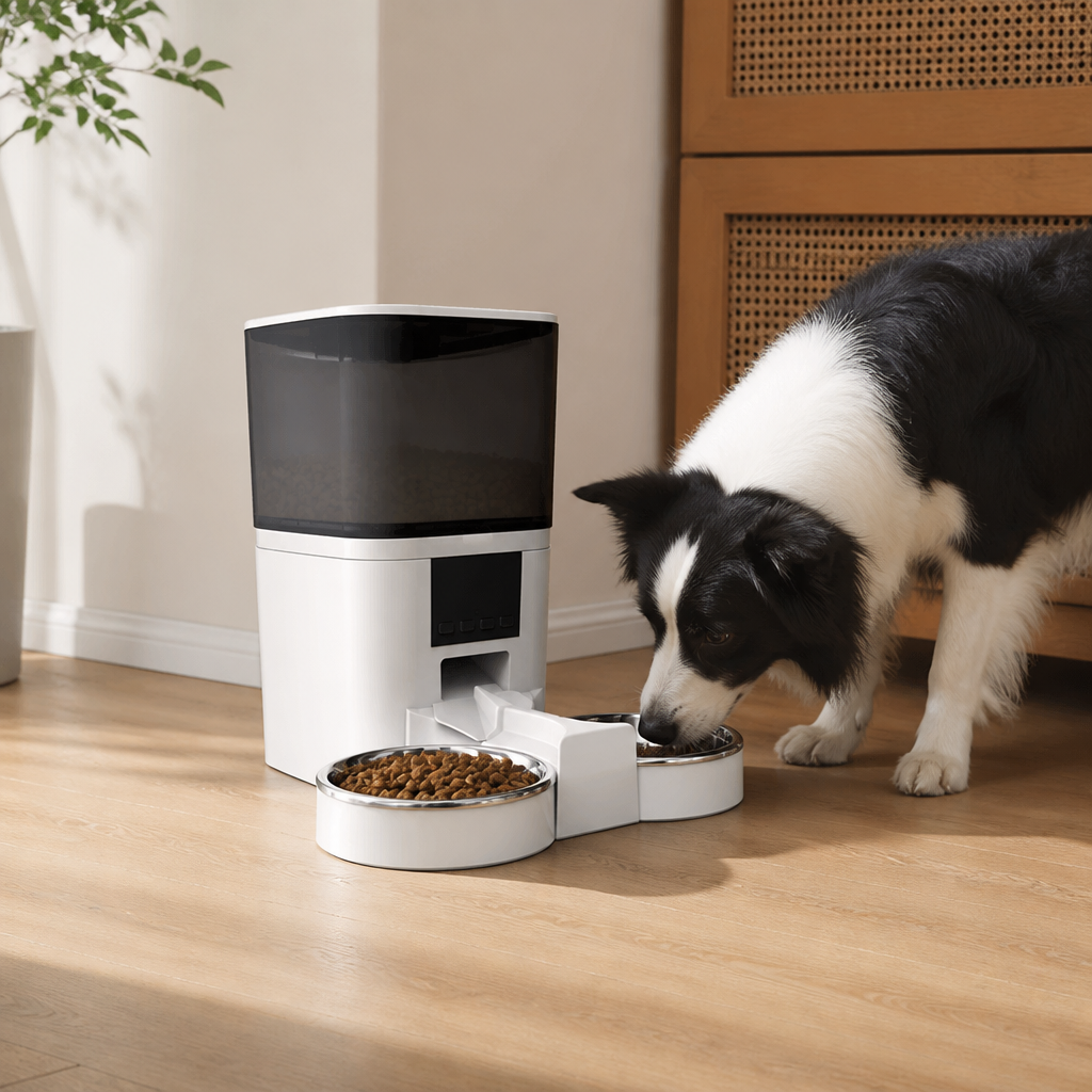 Ortekor WiFi App Control & Stainless Steel Bowl Pet Feeder
