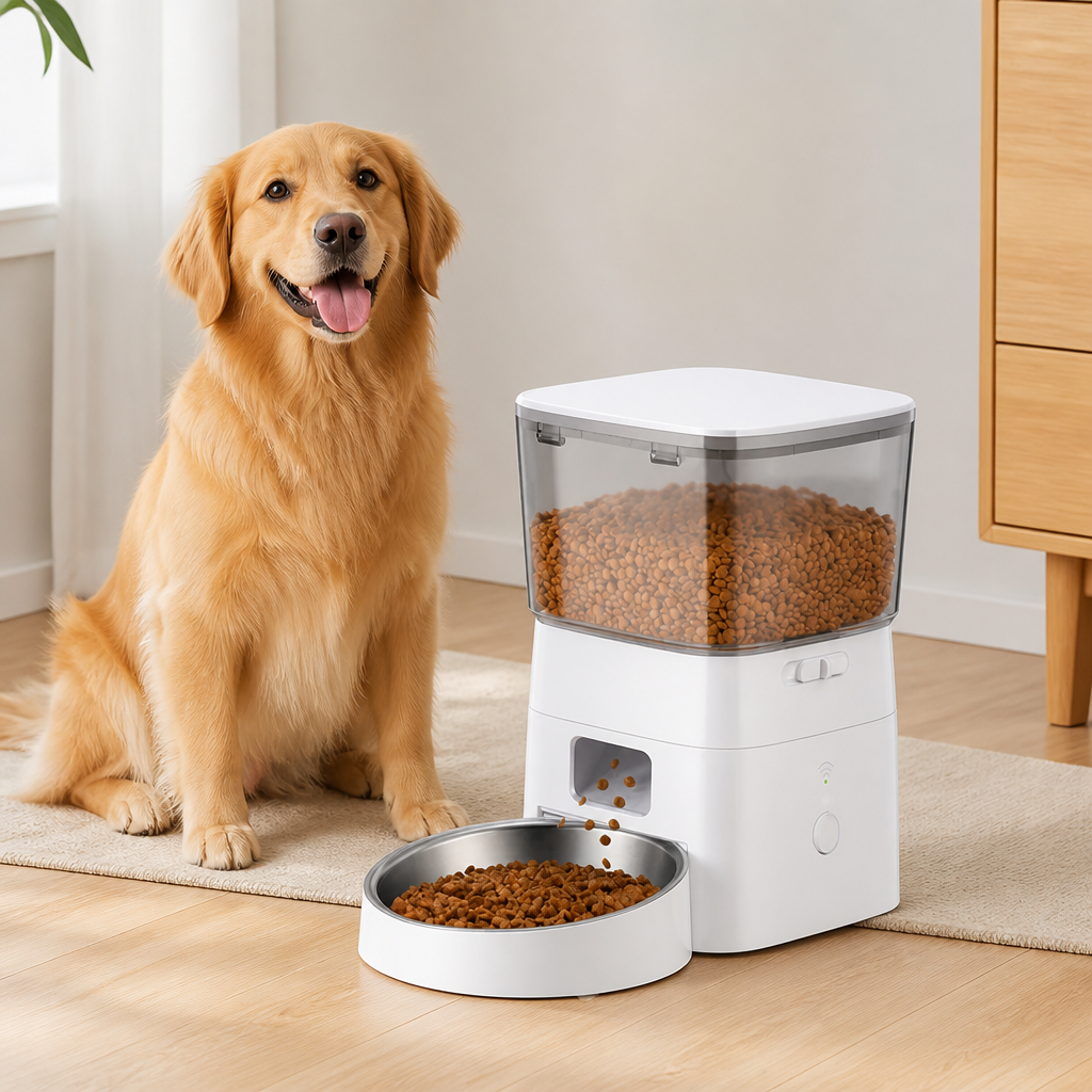 Ortekor WiFi Remote & Portion Control Automatic Dog Feeder