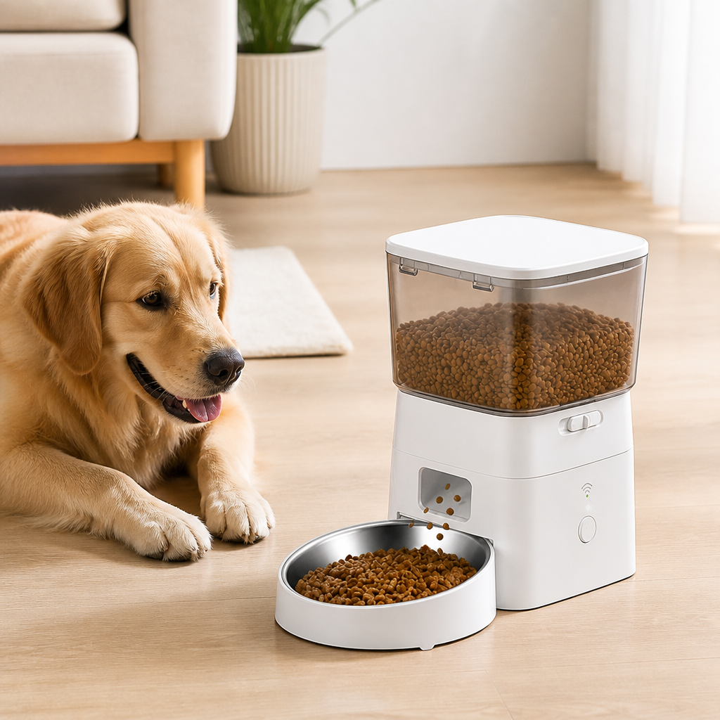 Ortekor WiFi Remote & Portion Control Automatic Dog Feeder
