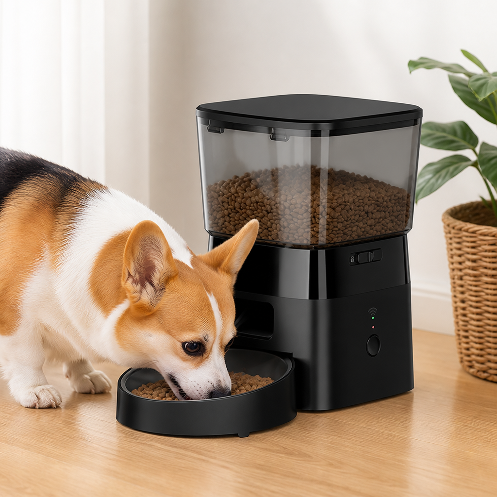 Ortekor WiFi Remote & Portion Control Automatic Dog Feeder