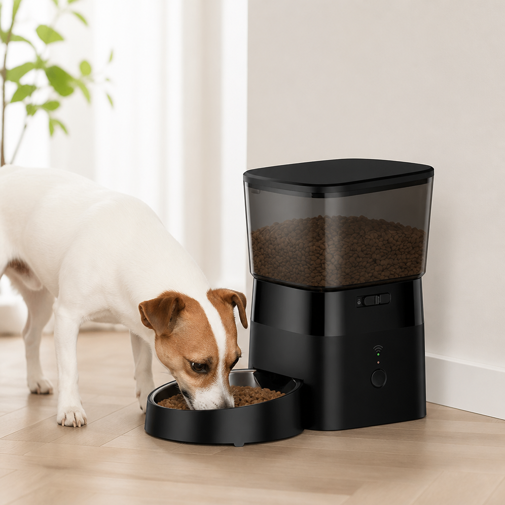Ortekor WiFi Remote & Portion Control Automatic Dog Feeder