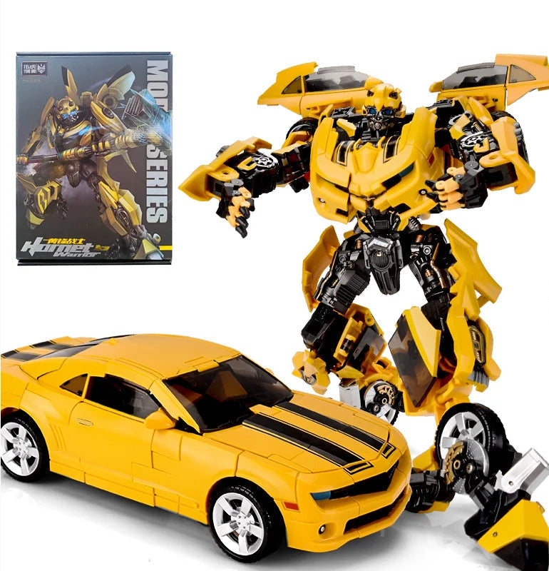 Dynamic Transformer Robot Toy Figure with Remote Control & Accessories | 6.5 Inch Interactive Model for Action Play